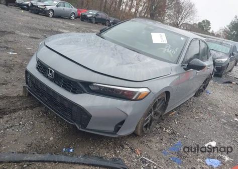 2025 Honda Civic Sport from USA, damaged, VIN 2HGFE2F5XSH542071